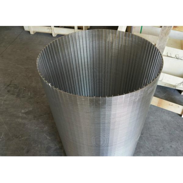 Stainless Steel Johnson Vee Wire Screen For Environmental Protection Industry