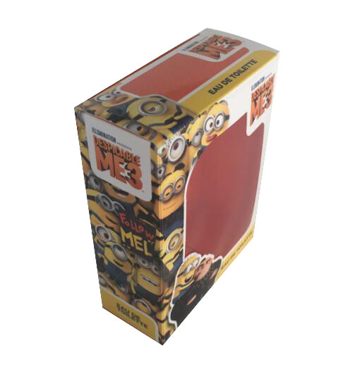 Printing Both Sides Box Toy Folding Packing Boxes With Clear PVC Window