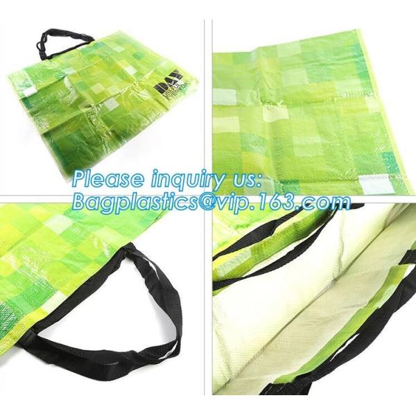 Custom Picture Printing Recycle Laminated Promotional Shopping Pp Woven Bag,Promotion Factory Custom Logo Reusable Folda