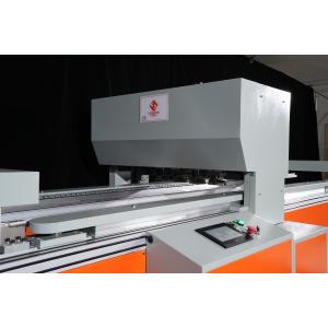 Oil Pressure Driven 1.8KW Air Filter Making Machine , HVAC Filter Making Machine