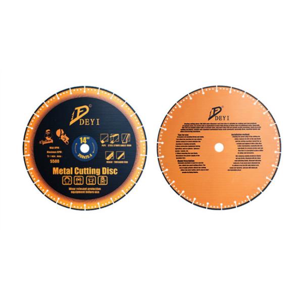 Multipurpose 8mm Segment Stone Diamond Cutting Disc 350mm Vacuum Brazed