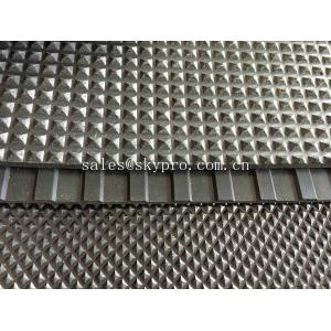 Pyramid Floor Matting Rubber Sheet Roll SBR NR NBR EPDM Acid Resistance