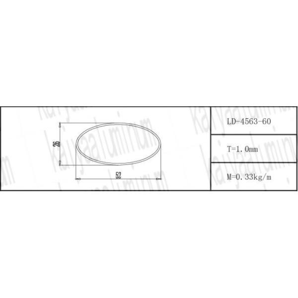 12.7 Inches Holes Matte Round Aluminum Tube Profiles OEM