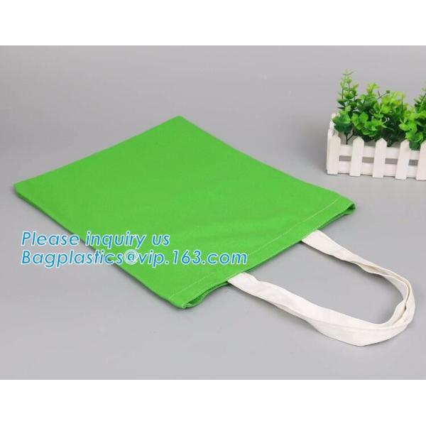Handed long handle heavy duty cotton canvas tote bag,eco-friendly fashion custom logo market duffle white organic cotton