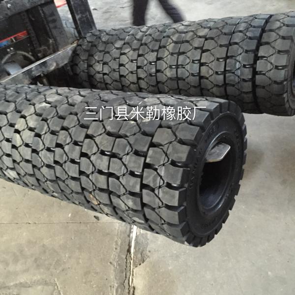 Forklift Turck Solid Tire 8.15x15 28x9-15 tire tread mold7.00-15 rubber ti6.00-9 High-quality rubber solid Forklift Tyre
