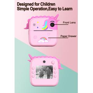 Instant Pocket Mini Inkless Thermal Printer Camera For Kids