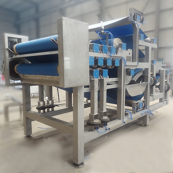 Easy to Operate Fruit Belt Filter Press Apple Juice Belt Type Press Filter