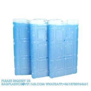 China Food Grade PE Plastic Cooling Eutectic Plate In Cooler Box For Medical Vaccine Blood Cold wholesale