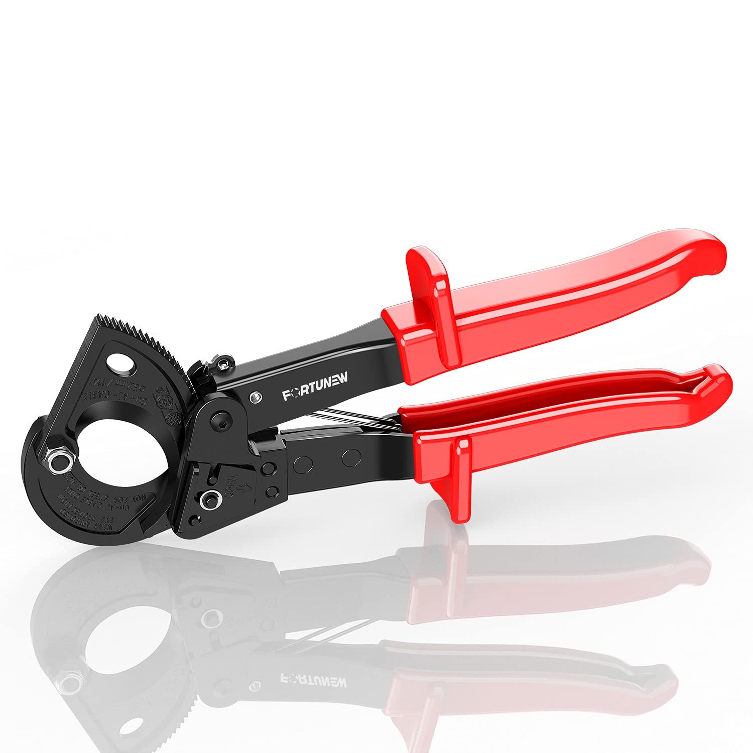 China Multicolor Ratchet Cable Cutter Tool Maximum 240mm2 For Marine wholesale