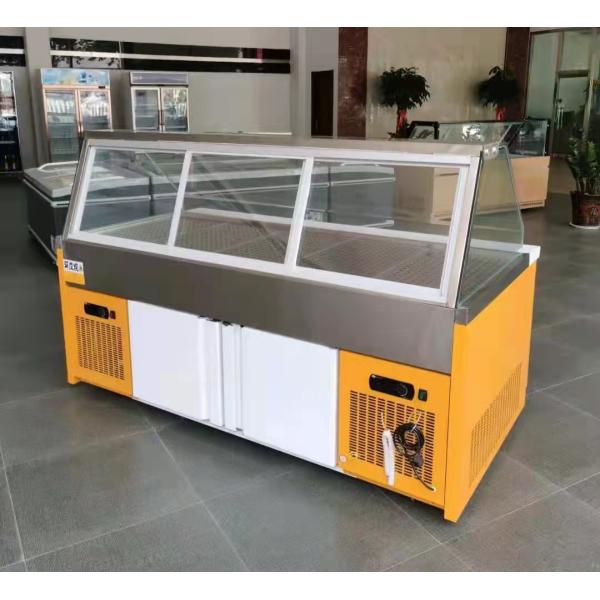 2C - 8C Seafood Deli Display Freezer Refrigerated Deli Case