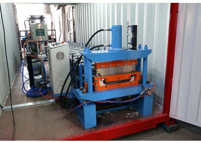 China Shaft 75mm Boltless Roof Panel Forming Machine wholesale