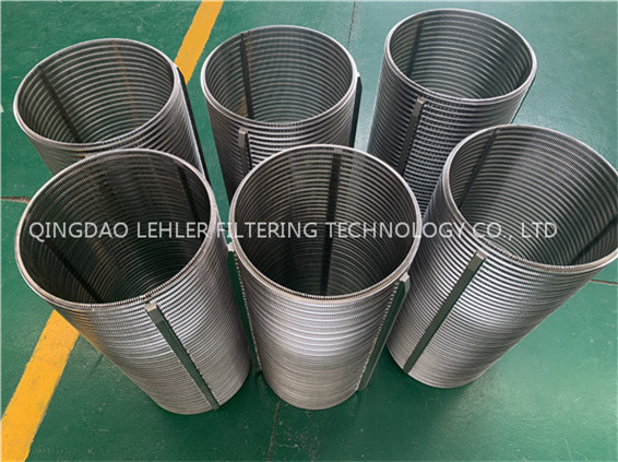 Stainless Steel 255mm Diameter Cri-man Screen Basket Screw Press Separator Screens