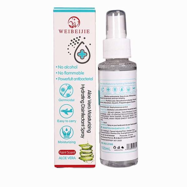 99.9% Antibacterial Disinfectant Spray Speed Dry Hand Lotion Hand Cleaner