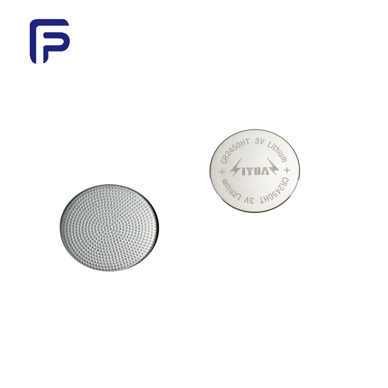 China 125 Degree High Temperature Lithium Battery 600mAh CR2450HT Rechargeable wholesale