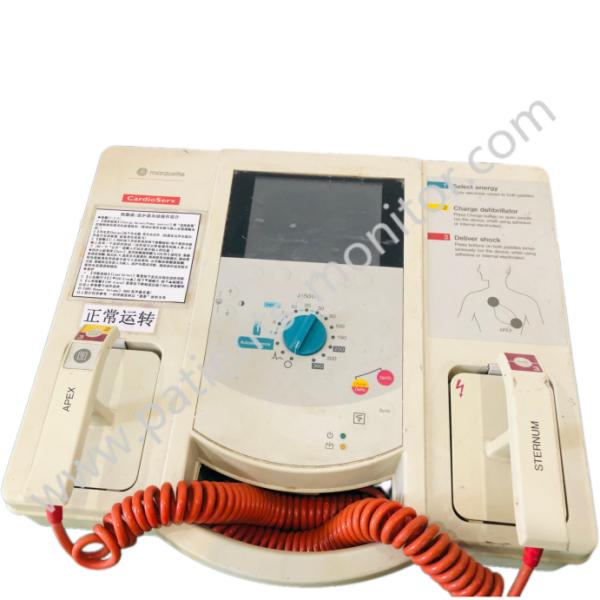 GE Marquette Cardioserv Defibrillator Portable Lightweight