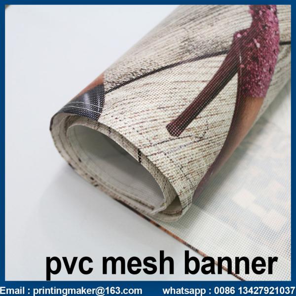 Custom Size Mesh Banner Large Mesh Banner with Keder Edge