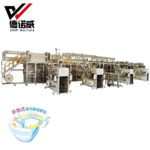 China Customized Baby Disposable Diaper Manufacturing Machine Modern Design wholesale