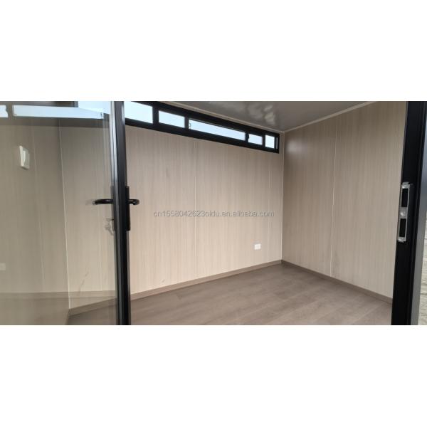 Customized Color Prefabricated Mobile Office Living Store Container Home Office Containers 10ft with Steel Material