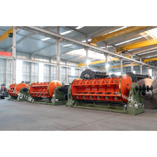 Rigid Frame Cable Stranding Machine Stranded Copper And Aluminium Conductor 500/1+6+18+244