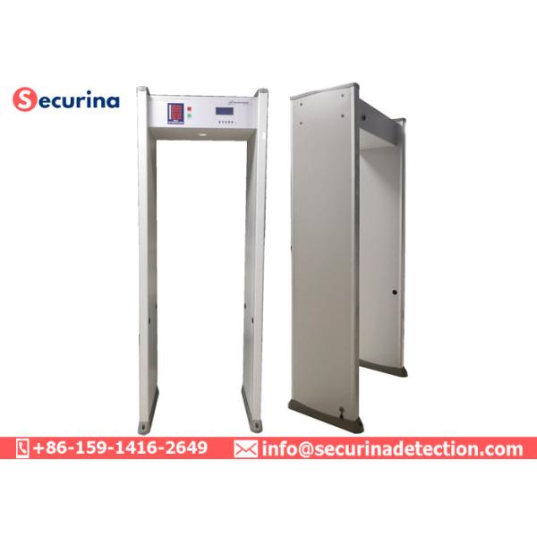 12W Walk Through Security Detector 6 Multi - Zones Scanner Door DSP Technology