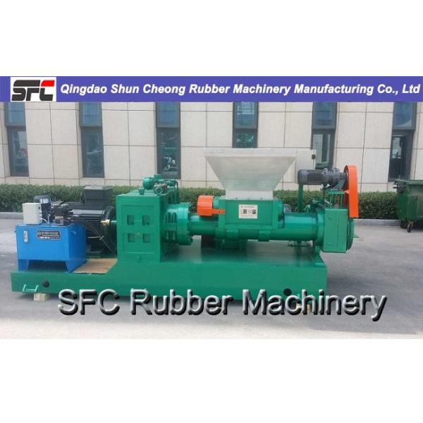 Hot Feed Rubber Strainer Extruder Equipment Rotation Speed Adjustable