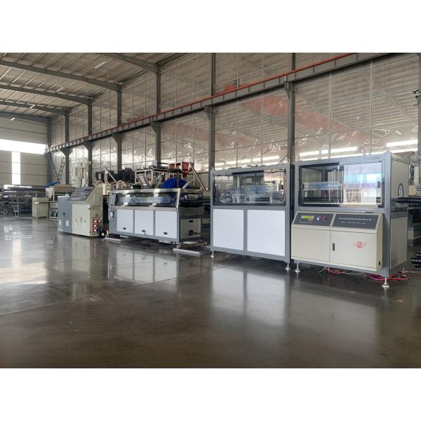 380V.50HZ Power Supply PE Spiral Pipe Extruder with Water Cooling Pipes