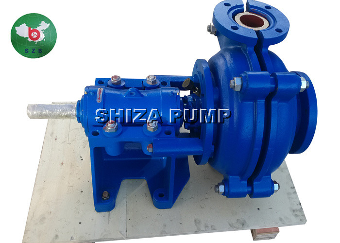China Mining Rubber Lined Slurry Pumps , Abrasive Solids Handling Centrifugal Pump wholesale