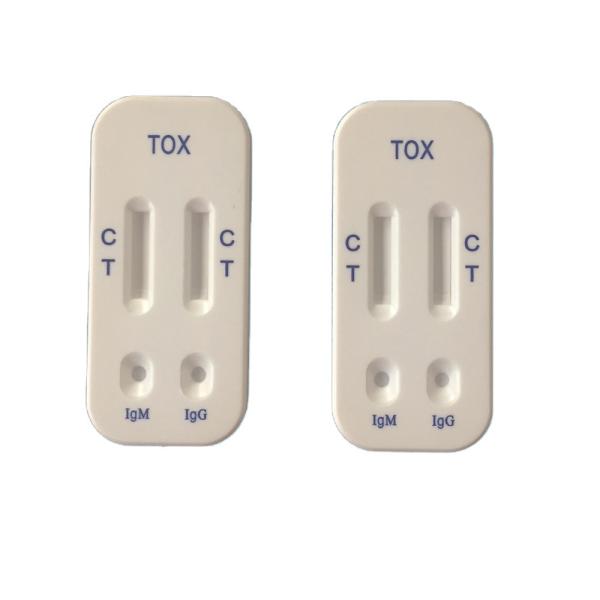 Card Combo Rapid Test Kit Toxotest Toxoplasma Igg / Igm Detection