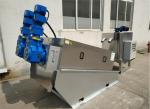 Stacked Mobile Screw Press Sludge Dewatering Machine Stainless Steel Sludge