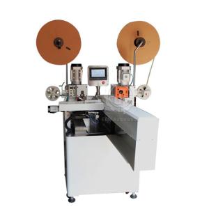 China Automatic Flat Cable Ribbon Cable Double-Side Terminal Crimping Machine wholesale