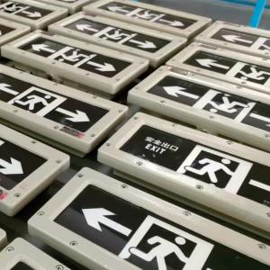 China 2*3W Explosion Proof Exit Emergency Lights IP65 Life Span &gt;50000H wholesale