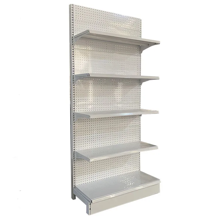 Factory Custom Size Color logo duty china supermarket shelving adjustable gondola supermarket shelf display rack