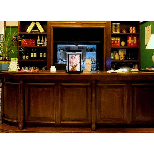 15 inch POS machine with Linux and Winsystems 5 wire resistive touch screen 2G DDR3 32G SSD