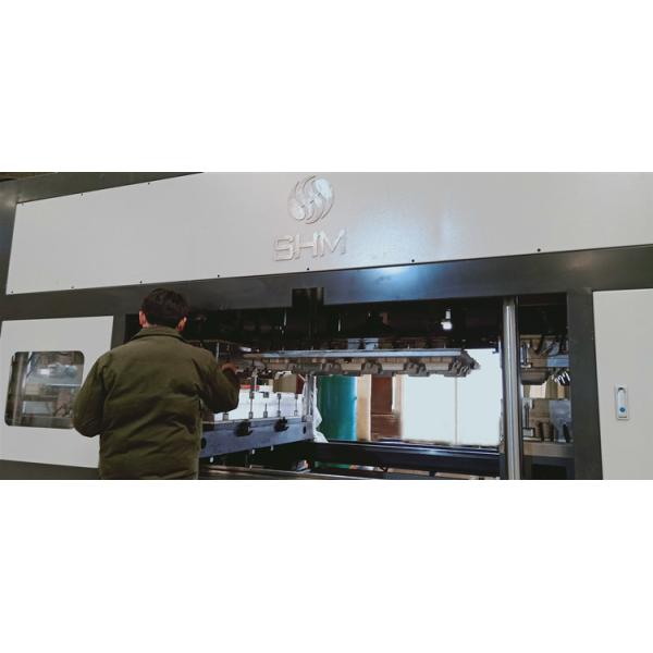 Sugarcane Bagasse Disposable Tableware Making Machine / Pulp Plate Making Machine Line