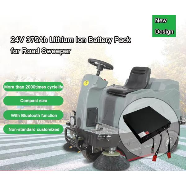 24v Lithium Iron Phosphate Deep Cycle Battery For AGV Robot Cleaning Machine