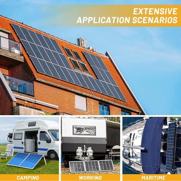 Adjustable Rear Leg Front Leg Solar Racking for PV Solar Panel Installation Efficiency