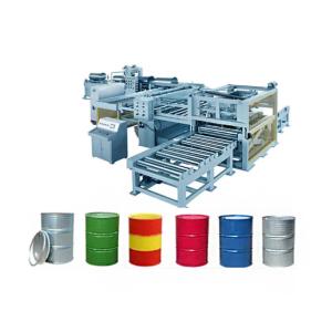 China 210L High-speed Fully Automatic Steel Drum Production Line wholesale