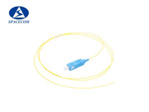 China 0.9mm Simplex Optical Fiber Pigtail 1M SC / UPC Singlemode wholesale