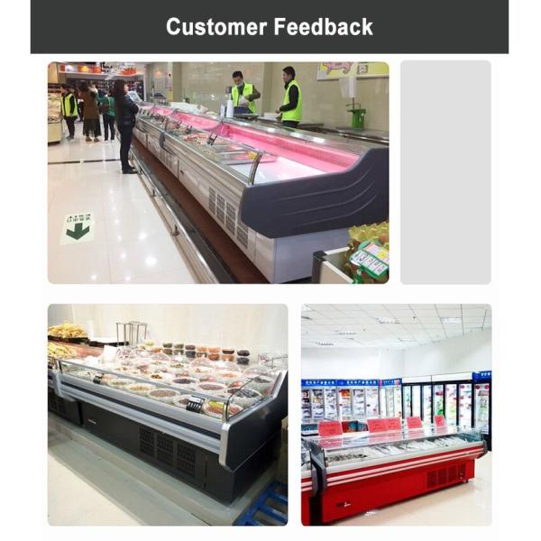 Top Open Commercial Display Freezer Meat Display Chiller Butchery
