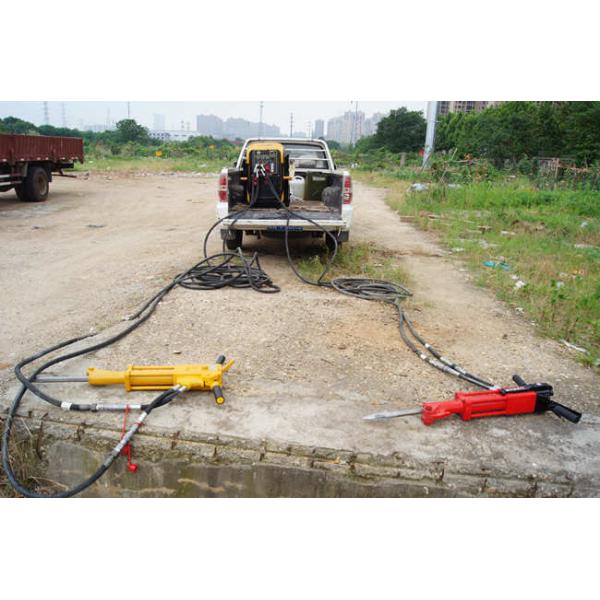 Powerful Concussion Handheld Hydraulic Breaker Portable For Pavement Rock