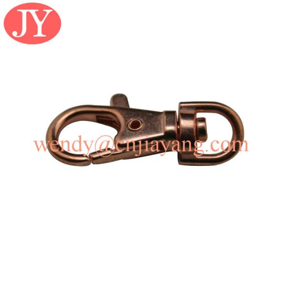 custom fashion handbag bag metal fitting, spring snap hook