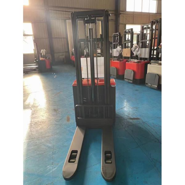 DC Drive Power Electric Pallet Jack Stacker For Narrow Site