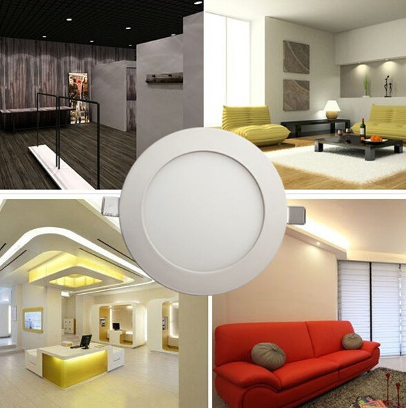 2017 hot products small led lamp 9w ultrathin led panel light round