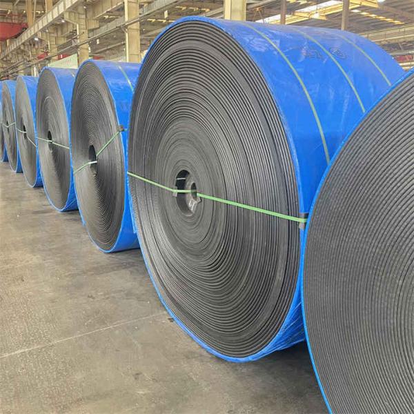 Durable Wire Rope Conveyor Belt In Coal Mines Ports Electric Power Metallurgy Industries