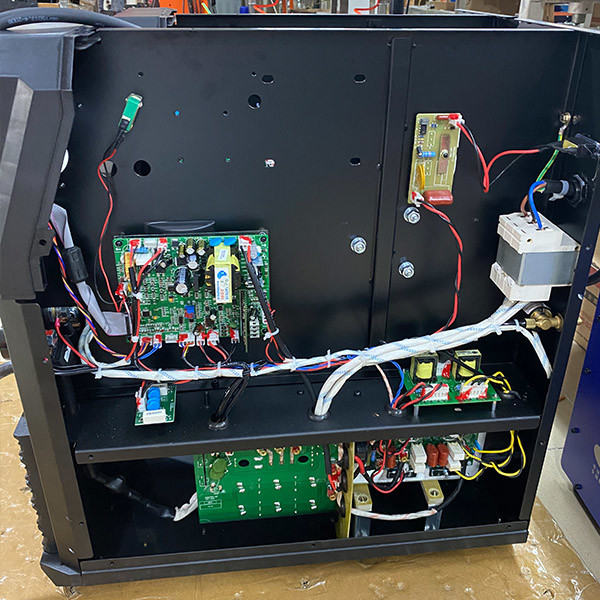 RoHS Certificate Double Pulse Mig Welder , 350A LCD Multi Process Welder