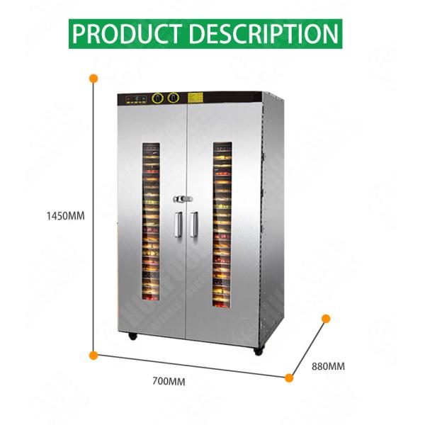 Professional Electric Food Dehydrator Electric Food Dehydrator Garlic Drying Machine With CE Certificate