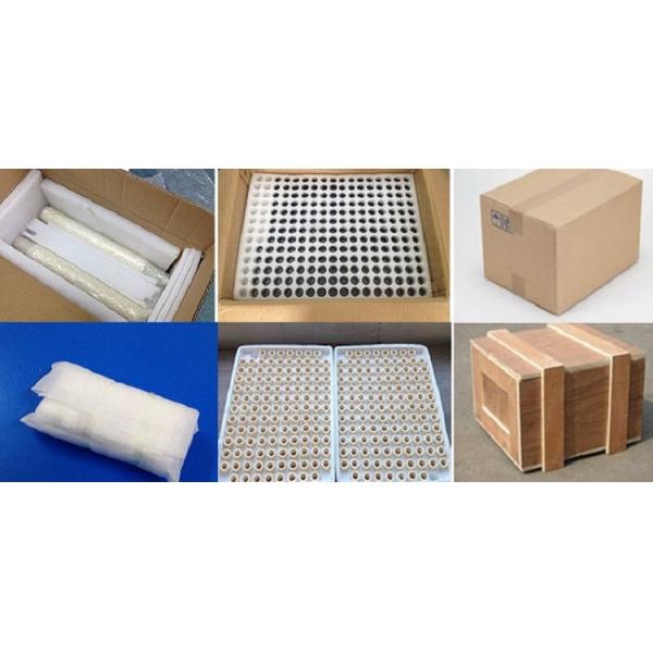 Custom Ultrafine White Zirconia Ceramic Rods 3mm With Sharp Tip ISO ROHS SGS