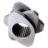 Pet Food Double Screw Extruder Covey Screw Element Segment Dog Food Extruder Spare Parts