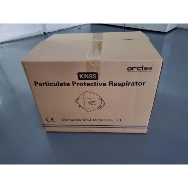 Earloop 5Ply Kn95 Face Mask , 95% - 99.9% Respirator Ffp2 Valved Mask