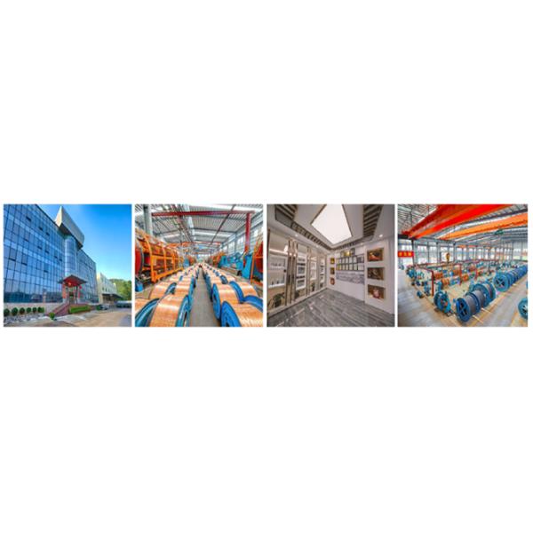 Light / Heavy Duty Fire Resistant Cable Four Core Copper Metallic Sheath